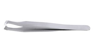 Tweezers Precision Carbon Steel Angled / Cutting 115mm